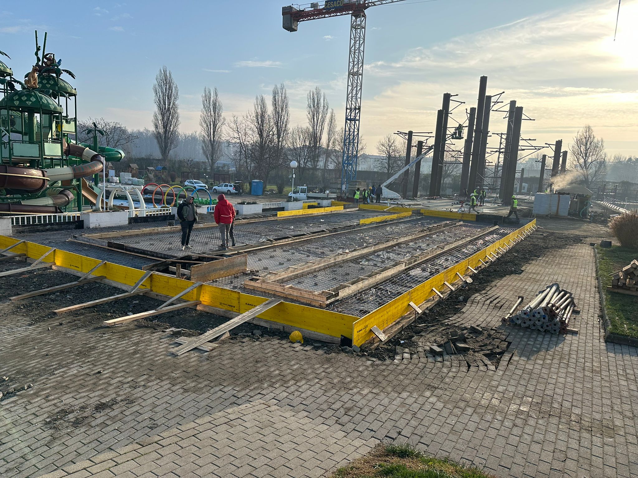 Lucrare de turnare și finisare beton executată de MLD Beton