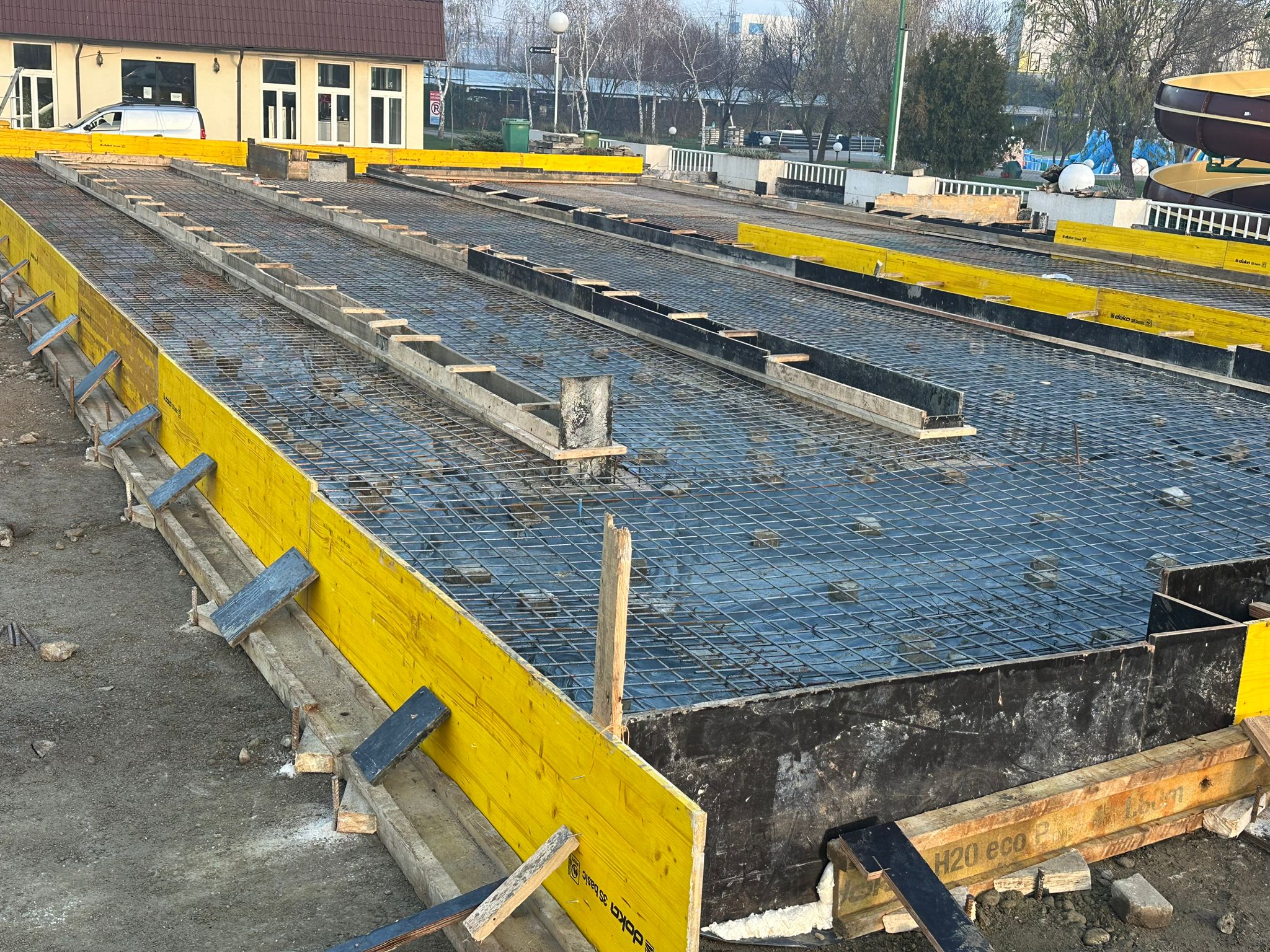 Lucrare de turnare și finisare beton executată de MLD Beton