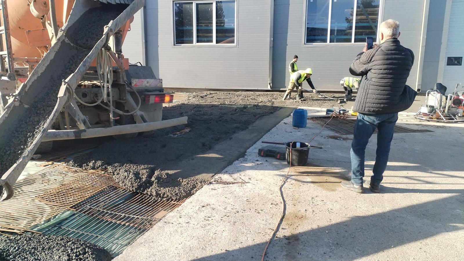 Lucrare de turnare și finisare beton executată de MLD Beton