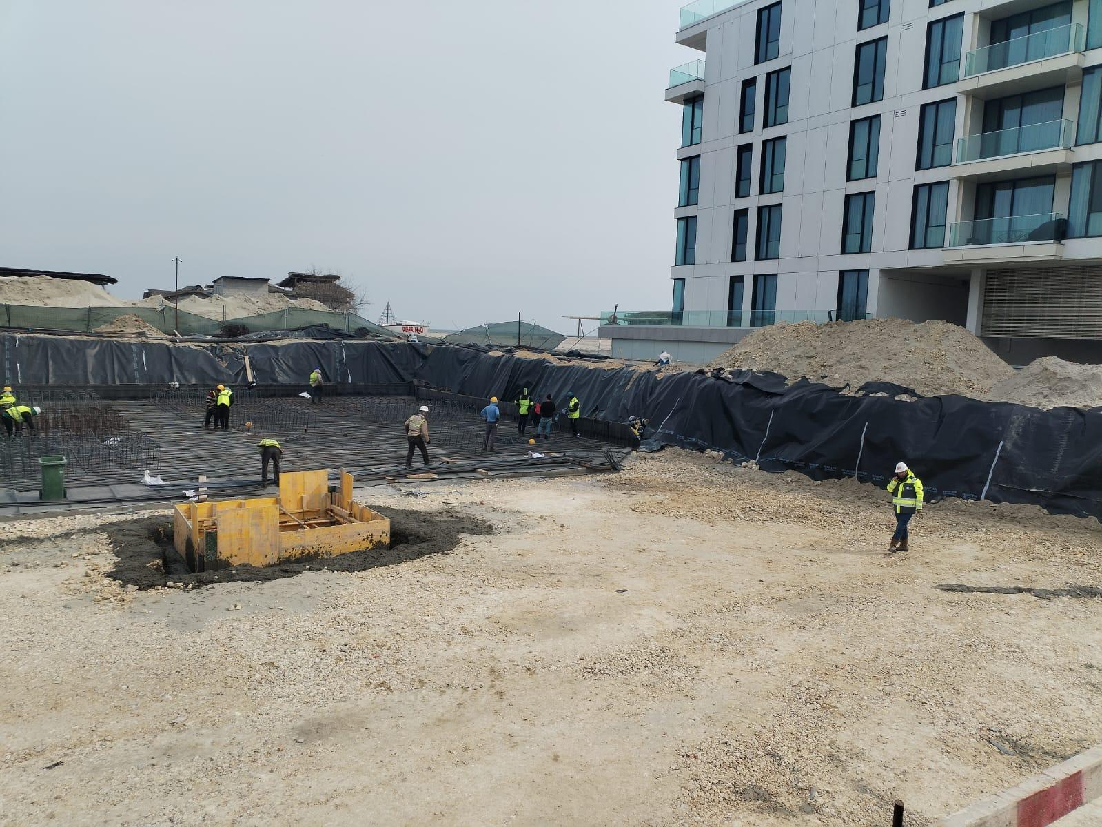 Lucrare de turnare și finisare beton executată de MLD Beton