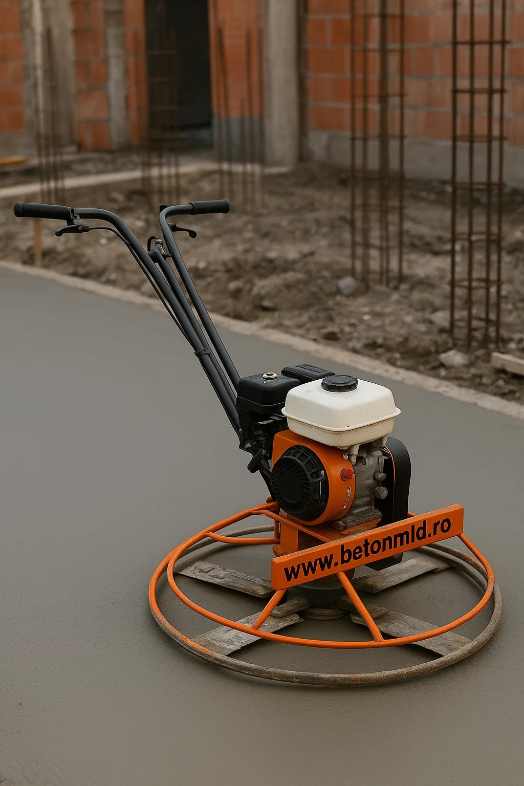 Lucrare de turnare și finisare beton executată de MLD Beton